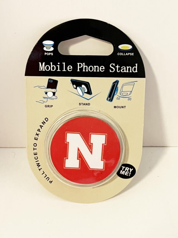 Nebraska Iron N  POP Socket